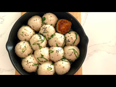 How to Make Shanghai Pan Fried Buns/生煎包 (无面粉) (Gluten and Dairy Free)| Sweet n Savory Gluten Free