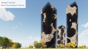 Voxel Tower Rhino Grasshopper Tutorial