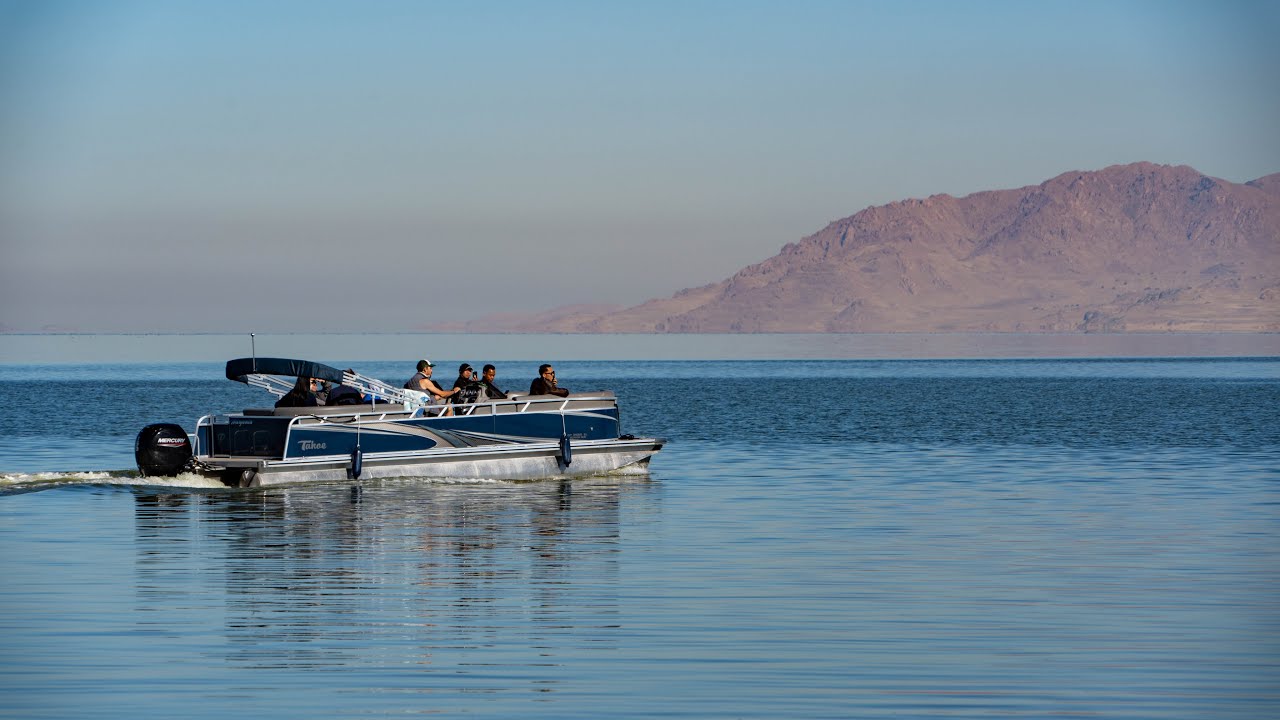 Great Salt Lake Boat Tour Northwestern Utah・4K HDR YouTube