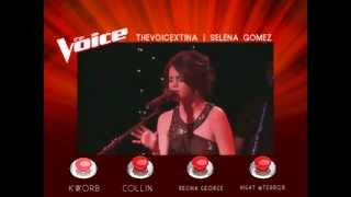 The voice of atrl - blind auditions selena gomez