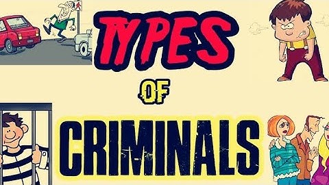 Types of Criminals | criminology lecture #04 part 1 | css criminology series