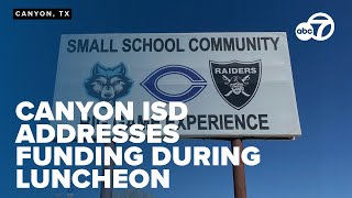Canyon ISD luncheon addresses school funding challenges amid enrollment surge