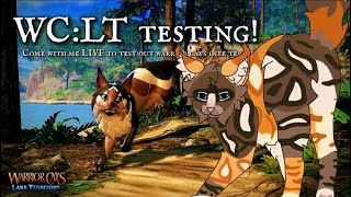 Warrior Cats: Lake territory testing | Vc: on!