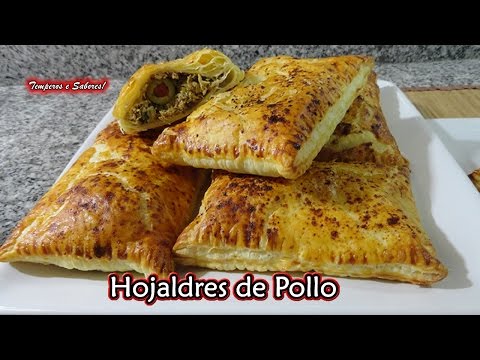 Video: Pollo En Hojaldre