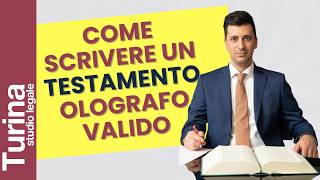 Come Fare Testamento Scrivere Un Testamento Olografo Senza Notaio Valido E Senza Errori.