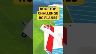 RC Plane Rooftop Landing Challenge! #vr #metaquest3 #newvrgame #rcplanes #trending