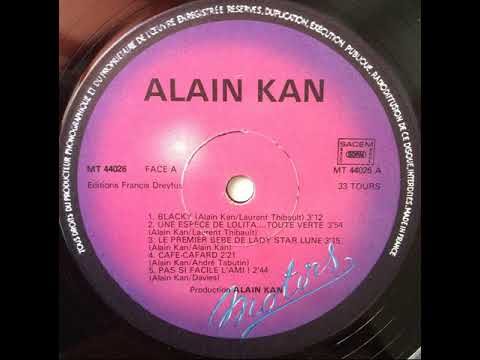 Alain Kan — Alain Kan "Blaky" 1974 Les Disques Motors