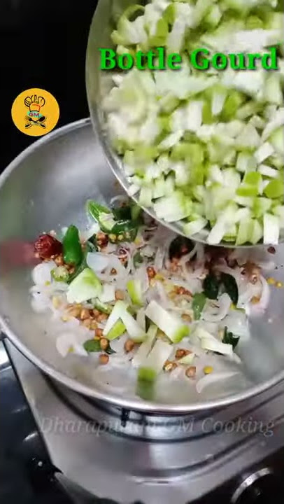 சுரைக்காய் பொரியல்/ simple and tasty suraikkai poriyal recipe /shorts videos /bottle guard recipes