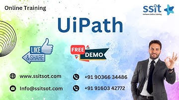 RPA UiPath Training Demo || SSIT Software Online Training