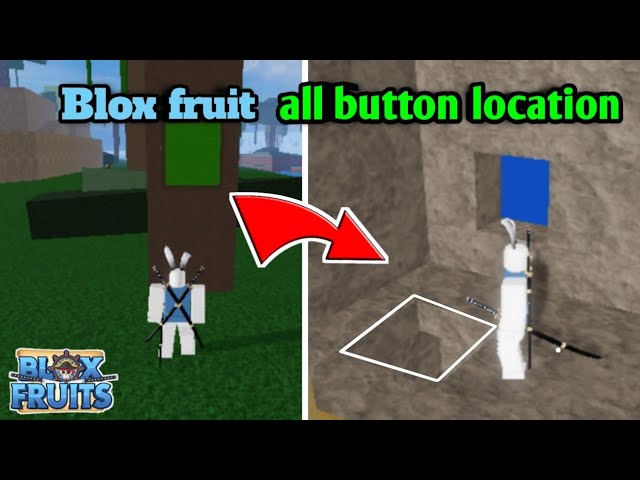 Locations of All 5 Green Buttons (Blox Fruits)