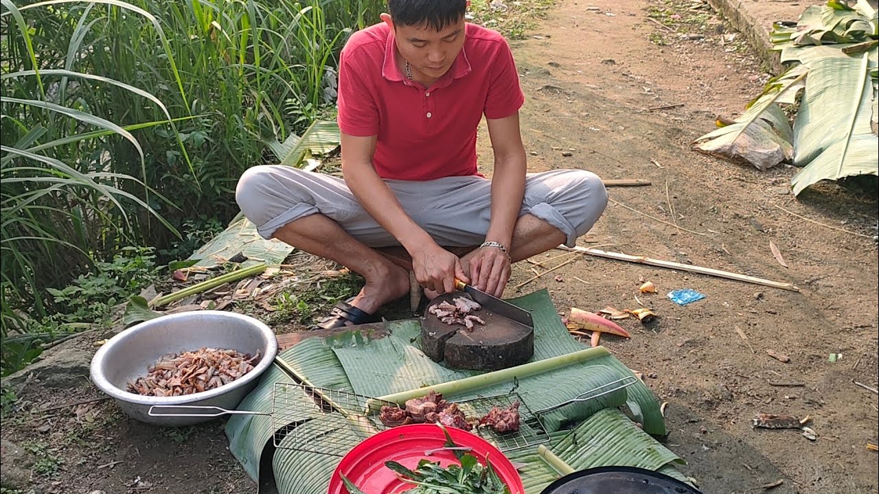 Đại tiệc rằm 15 với món pịa dê chế toàn món ngon. Tài Hà Giang