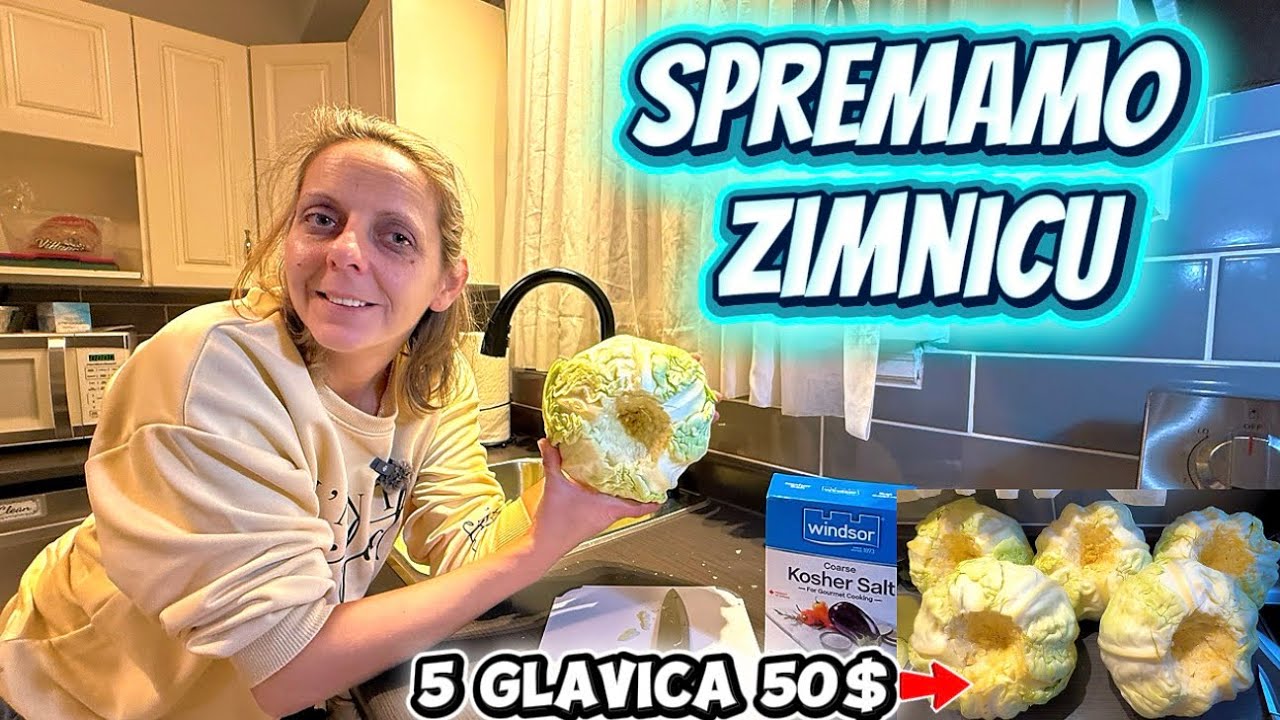 SPREMAMO KISELI KUPUS u Kanadi🇨🇦!!!Kupujemo KUPUS Za Kiseljenje,Sarmu i Podvarak🥘!!!#zivotprekobare 