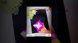 Canvas Beads &amp; Paint Art🎨 ✨#shorts #viral #trending #painting #artandcraft #beadsart #trending