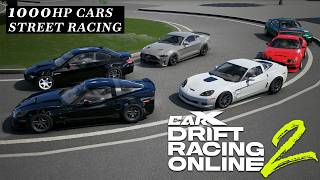 1000HP STREET RACING CAR MEET on CarX Drift Racing Online 2 | Customization, Digs/Rolls, Moments, +