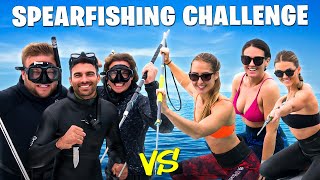 Epic Spearfishing Battle: Girls vs. Guys