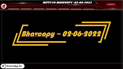 bhavcopy 02062022