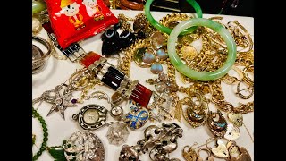 Rare Antique Jewellery Saphiret Gold Sterling Jade Live Preview 2/22/26 Antique Jewelry Sale Sunday