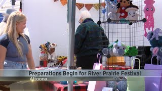 Preparations begin for family fun weekend at River Prairie Festival
