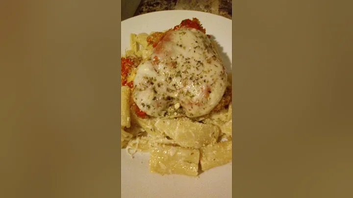 chicken parmesan made my way oh so delicious