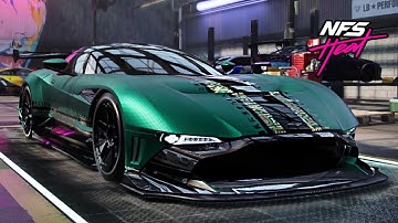 Aston Martin Vulcan customisation and gameplay NeedForSpeed HEAT