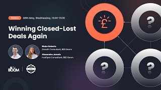 Winning Closed-Lost Deals Again | Webinar
