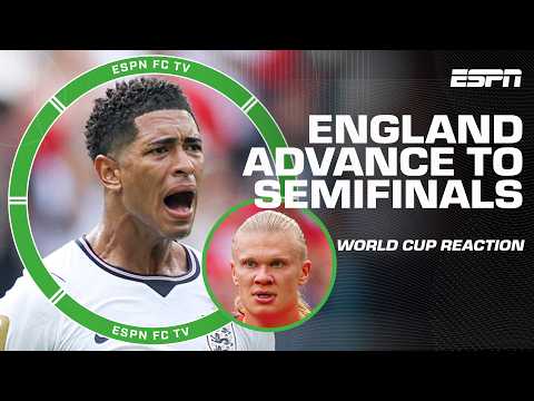 Norway vs. England REACTION 🍿 Bellingham sends the Three Lions to the World Cup semifinals | ESPN FC