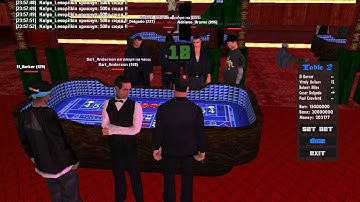 SAMP-RP 02: Казино (кости) на 15 миллионов вирт