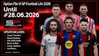 Football Life 2026 Option File V1 SP Football Life 2026 Until (28.06.2026) screenshot 5