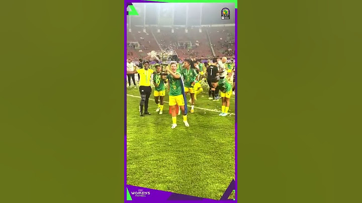félicitations aux filles Sud Africaine champion d'Afrique
