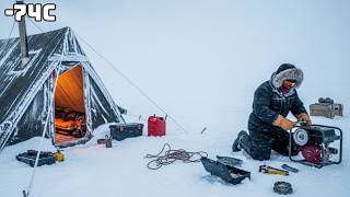 Alone Against 74°C Below | Arctic Survival
