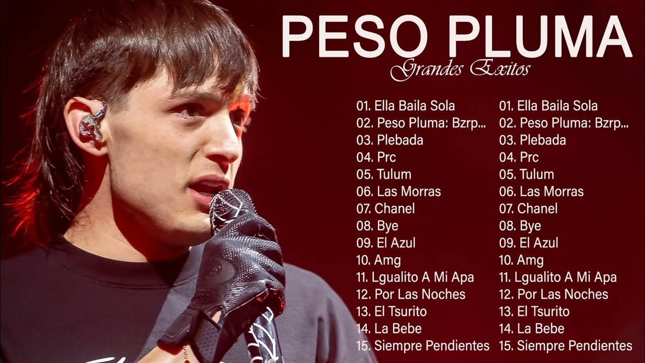 Peso Pluma Mix Grandes Éxitos 2023 (Letra) Lo Mejor Canciones de Peso
