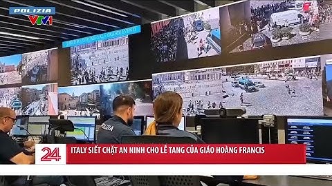 Italia siết chặt an ninh Thánh lễ an táng Giáo hoàng Francis | VTV24
