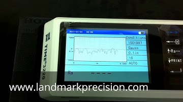 Handheld Portable Surface Roughness Tester Gauge Profilometer TIME3220