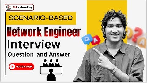Scenario-Based Network Engineer Interview Question with Answer #ccna #ccnpAC