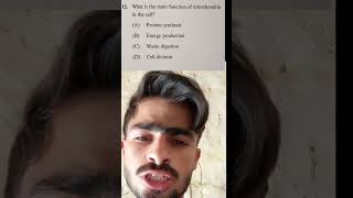 Function of Mitochondria #biology #norcetmcq #quiz #pychologypracticeclass