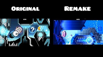 Digital Descent vs Domodossola Descent (Italian DD remake) Side-by-Side Comparison | Geometry Dash