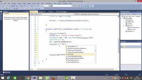 ado.net mode connecté ..programmation des boutons de déplacement