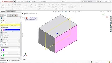 Planes in SOLIDWORKS 2016