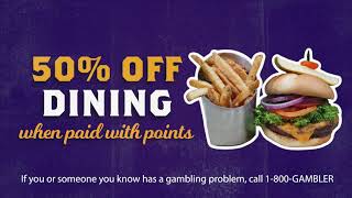 Lucky Eagle - 50% Off Dining - Lucky Star Rewards - 15sec