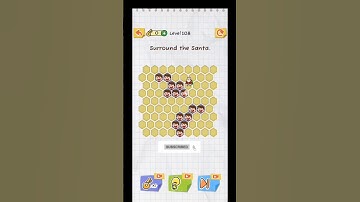 Draw 2 save level 108 | surround the santa.#shorts#viral#shortsvideo#gameplay