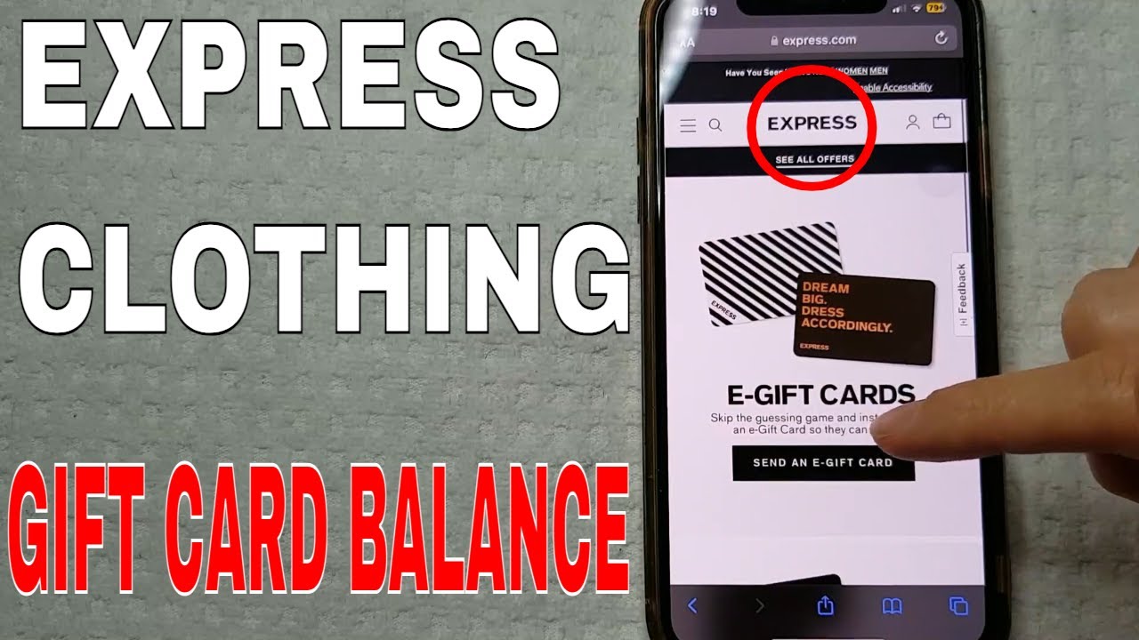 ✓ How To Check Express Clothing Gift Card Balance Online 🔴 