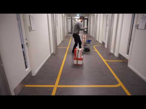 Go to point tests of the Turtlebot with static obstacle with multiple waypoints. (First take)