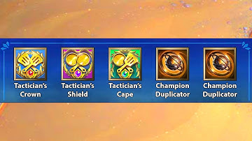 x3 Tactician’s Crown + x2 Champion Duplicator Cash Out !???