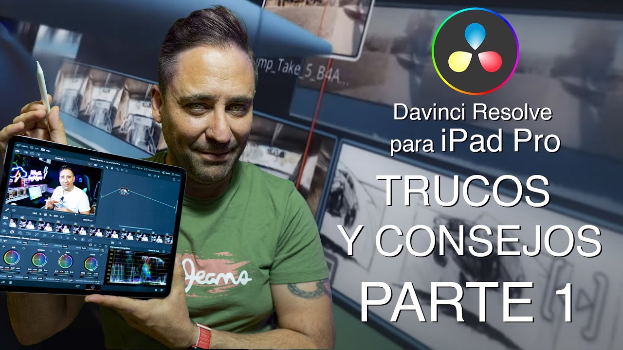 Davinci Resolve para iPad PRO | TRUCOS Y CONSEJOS | PARTE 1 - YouTube