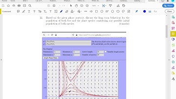 nonlinear example-mutual cooperation-phase portrait