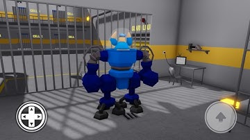 Play as MECH BARRY in BARRY PRISON RUN! Obby Walkthrough FULL GAME