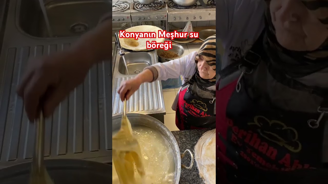 KONYA DA SU BÖREĞİ????????✅ #yemek #yemektarifleri #börek #food KONYA DA SU BÖREĞİ????????✅ #yemek #yemektarifleri #börek #food