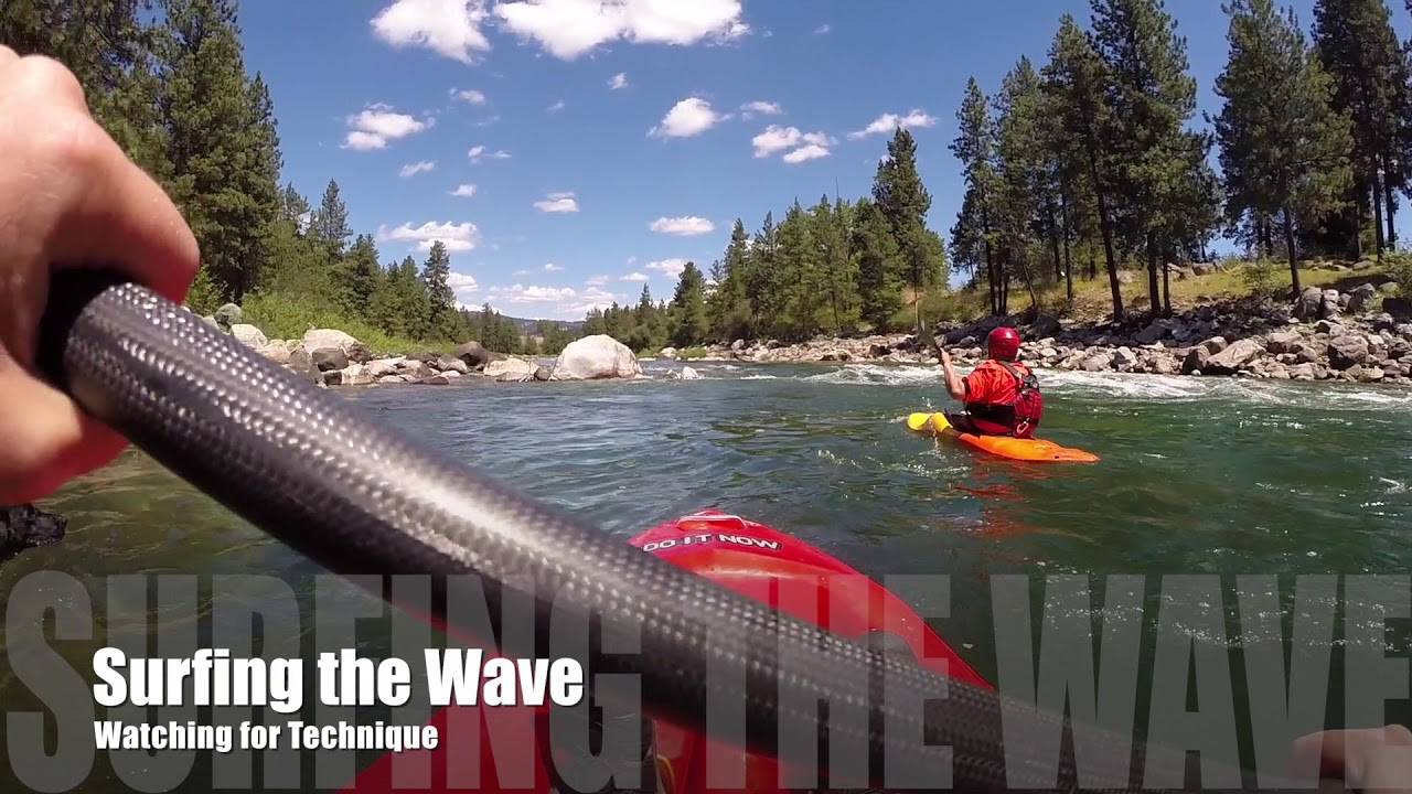 Beginner White Water Kayaking Spokane River Post Falls Idaho to