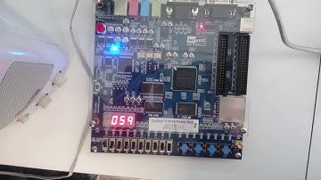 Implementación Contador Altera Cyclone II DE1