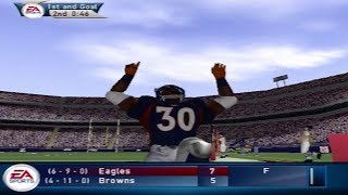 Madden 2001 PS2 Franchise Week 15 Terrell Davis SETS ANOTHER RECORD Broncos Seahawks